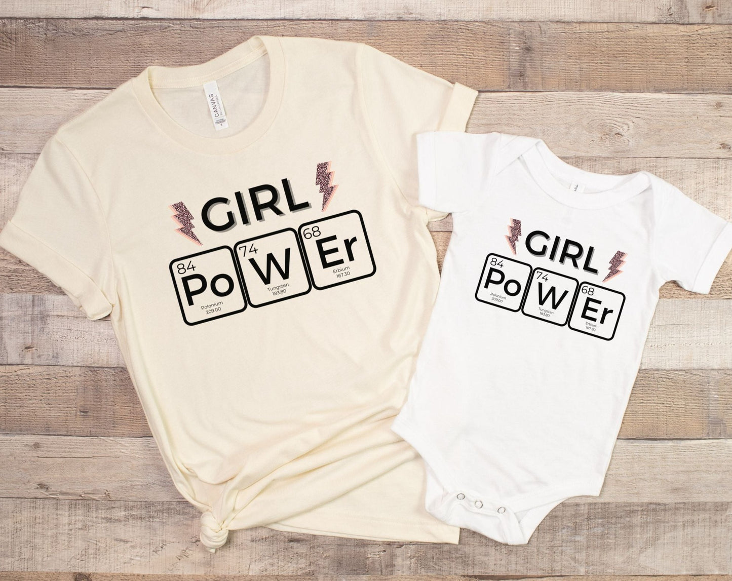 Girl Power ⚡💥 Mommy & Me Graphic Tees