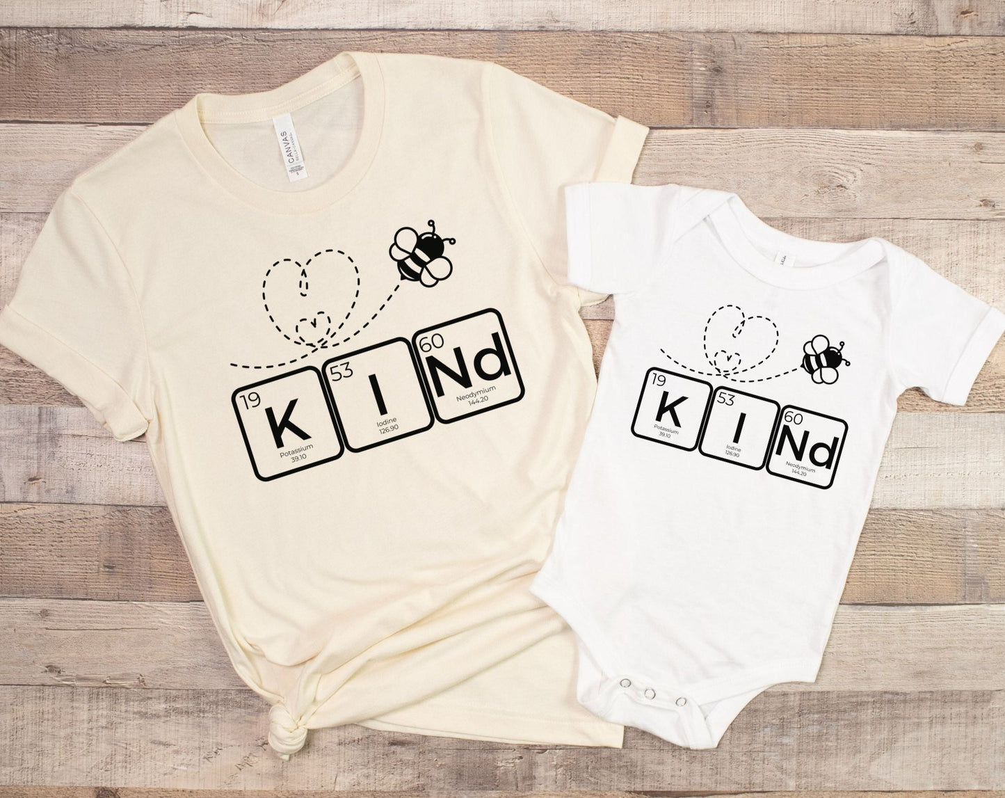 Be Kind 🐝🌻 Mommy & Me Graphic Tees