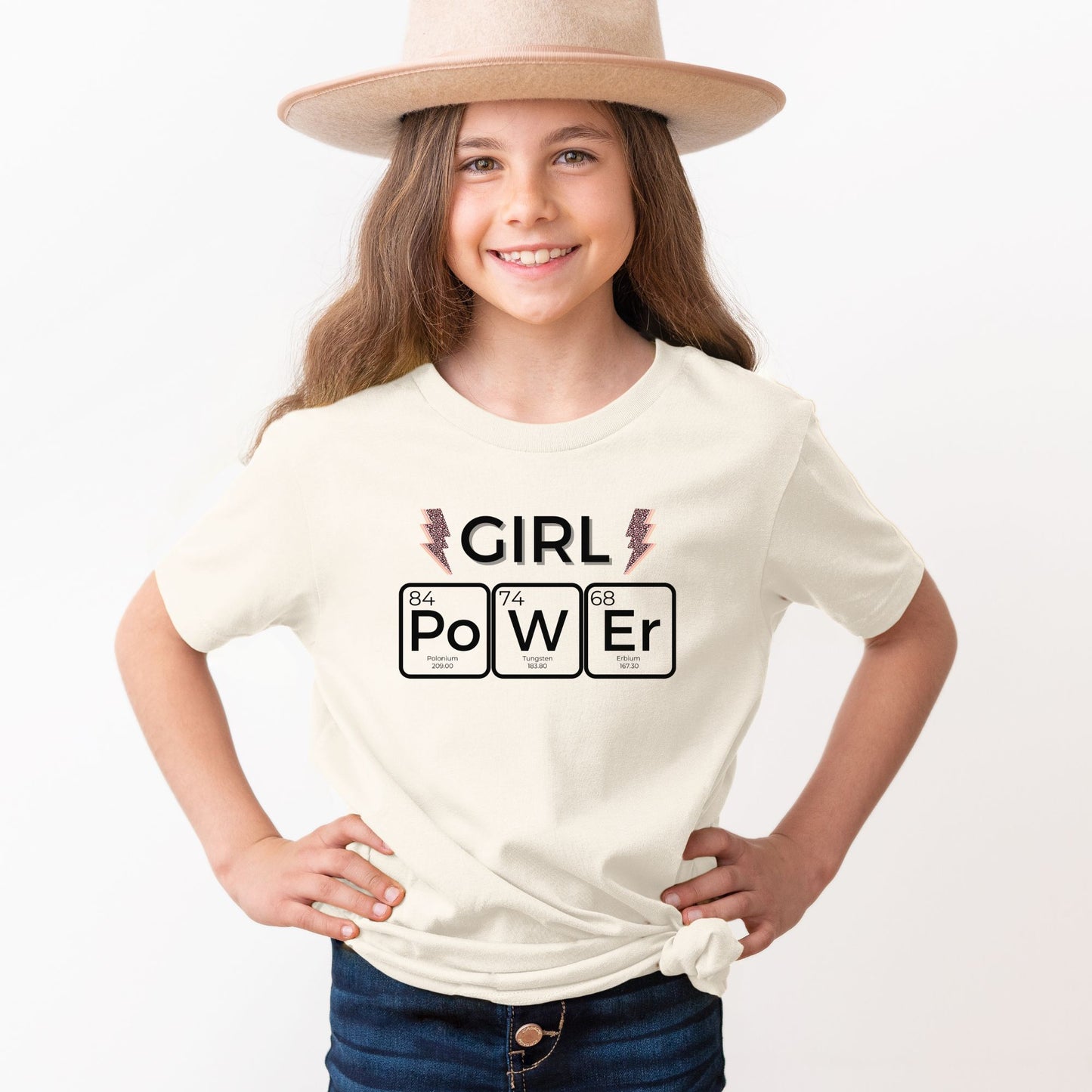 Girl Power ⚡💥 Chemistry Youth and Toddler Tees