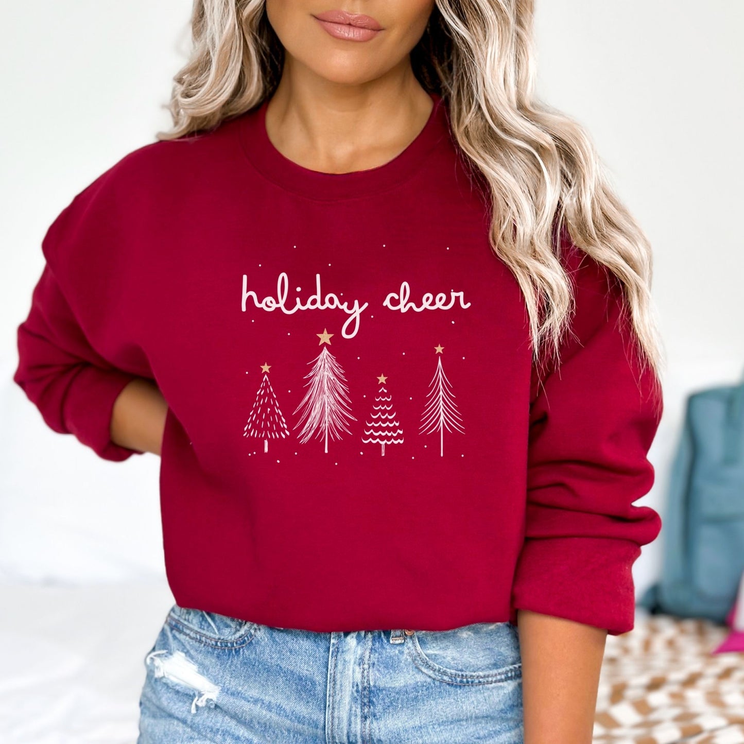 Holiday Cheer 🎄🌟 Christmas Tree Sweatshirt