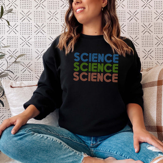 Science 🔬🧪 Adult Graphic Sweatshirt