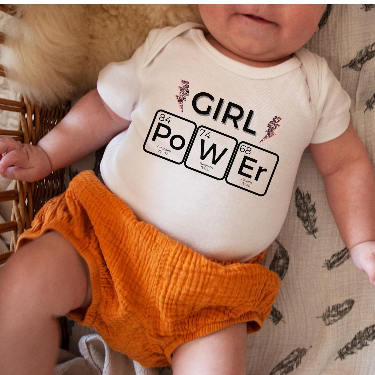 Girl Power ⚡💥 Infant Bodysuit