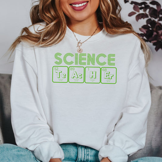 Science Teacher 🔬🧪 Adult Graphic Sweatshirt