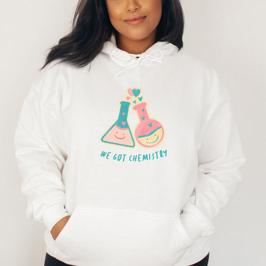 We Got Chemistry 💘🧬Adult Graphic Hoodie